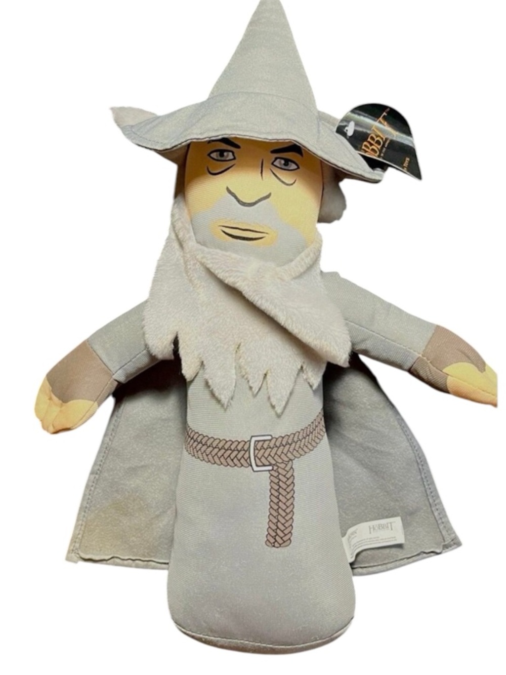 Gray Gandalf Accent Pillow Plush - Soft Decorative Toss Pillow